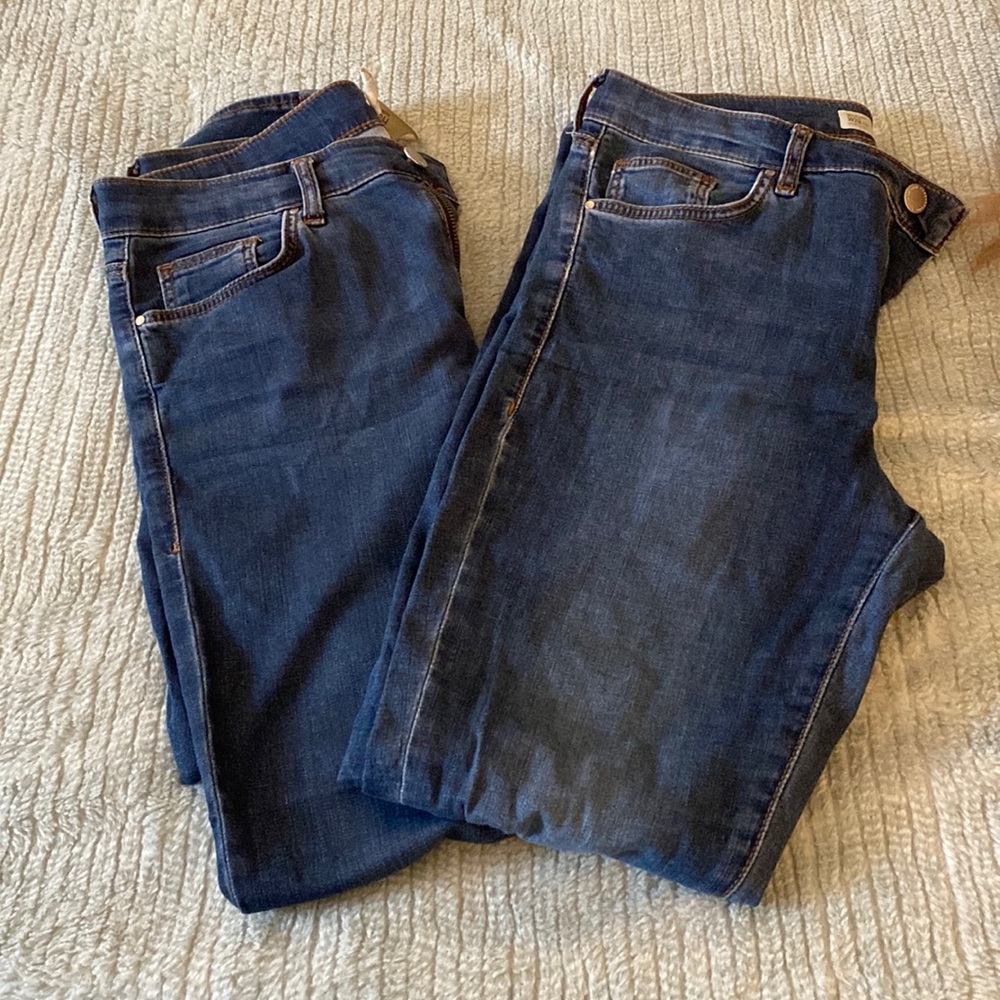Two pairs of Top Shop Leigh leggings